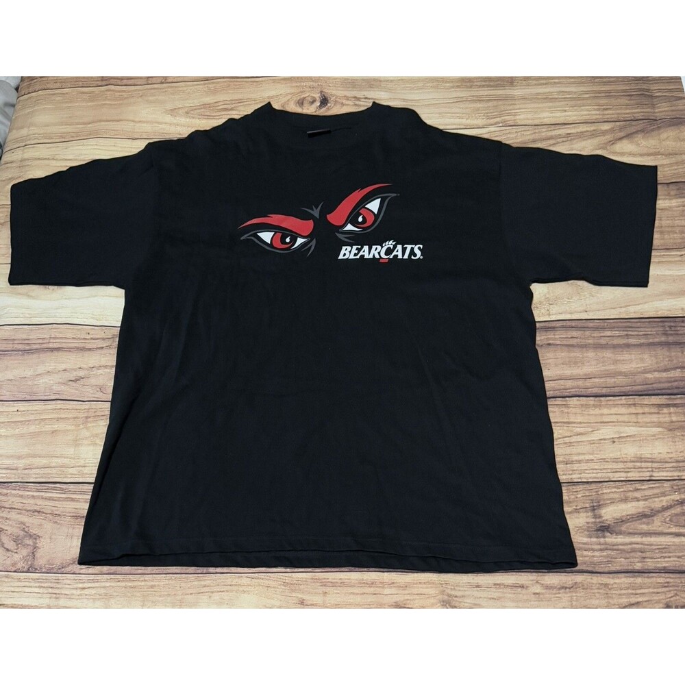 Vintage 90s Cincinnati Bearcats Crable Sportswear T Shirt Size XL Read Descript